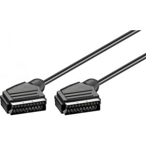 Kabel Goobay Scart - Scart 10m czarny (50177)