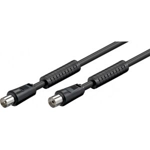 Kabel Goobay Antenowy 1.5m czarny (50728)