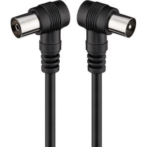 Kabel Goobay Antenowy 2.5m czarny (JAB-854871)