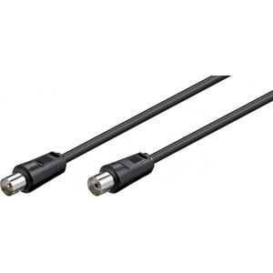 Kabel Goobay Antenowy 0.5m czarny (11509)