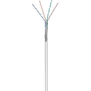 Goobay CAT 5e kabel sieciowy, SF/UTP, Szary - Długość kabla 100 m