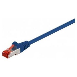 Goobay CAT 6 Kabel łączący, S/FTP (PiMF), Niebieski - Długość kabla 30 m