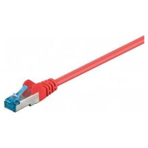 Goobay CAT 6AKabel łączący, S/FTP (PiMF), Czerwony - Długość kabla 15 m