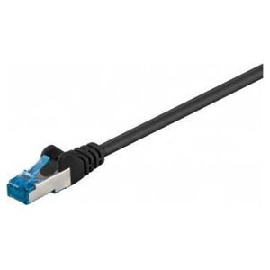 Goobay CAT 6AKabel łączący, S/FTP (PiMF), czarny - Długość kabla 1 m