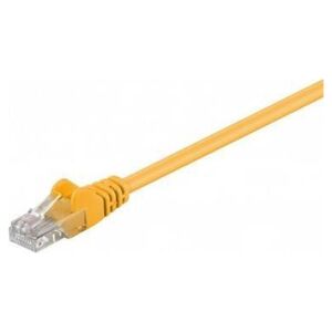 RB-LAN CAT 5e Kabel łączący, U/UTP, Żółty - Długość kabla 20 m