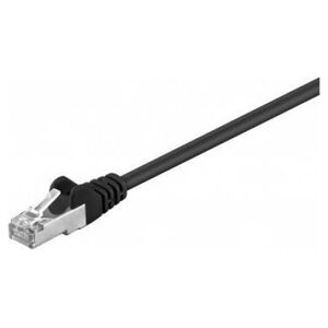 RB-LAN CAT 5e Kabel łączący, F/UTP, czarny - Długość kabla 10 m