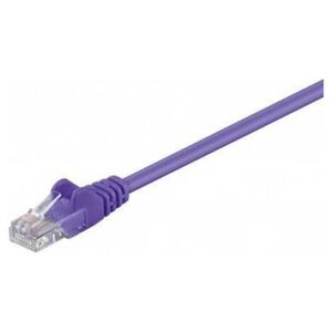 RB-LAN CAT 5e Kabel łączący, U/UTP, Fioletowy - Długość kabla 0.25 m