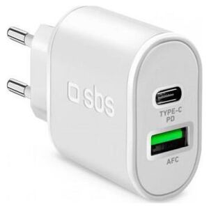 Ładowarka SBS Mobile 1x USB-A 1x USB-C  (JAB-7488963)
