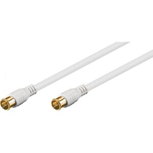 Kabel Goobay Antenowy (F) 5m biały (62747)