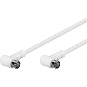Kabel Goobay Antenowy (F) 1.5m biały (67341)