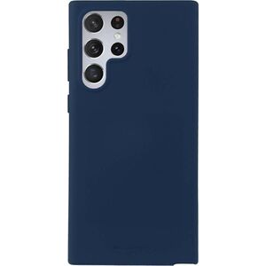 Mercury Goospery Etui SAMSUNG GALAXY S22 ULTRA Matowy Silikon Mercury Soft Jelly granatowe