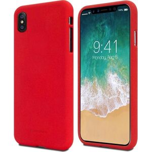 Mercury Goospery Etui SAMSUNG GALAXY A53 5G Matowy Silikon Mercury Soft Jelly czerwone