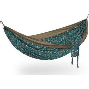 Eno DoubleNest Print - Giving Back, Gond Roots/ Khaki