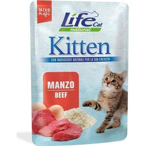 Life Pet Care LIFE CAT sasz.70g KITTEN BEEF /30