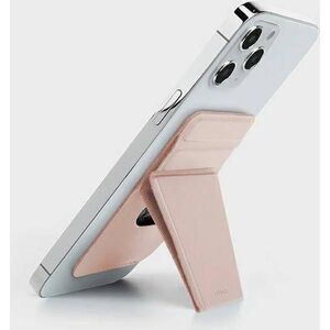 Uniq UNIQ Lyft magnetyczny stojak na telefon snap-on stand and card holder różowy/pink