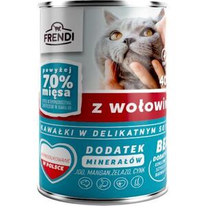 Pet Republic Frendi wołowina w delikatnym sosie dla kota 400g