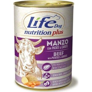 Life Pet Care LIFE DOG pusz.400g BEEF + POTATOES + VEGETABLES /24