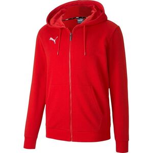 Puma Bluza męska Puma teamGOAL 23 Casuals Hooded Jacket czerwona 656708 01 S