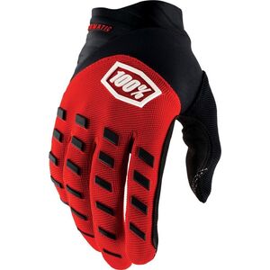 100% Rękawiczki 100% AIRMATIC Glove red black roz. XL (długość dłoni 200-209 mm) (NEW)