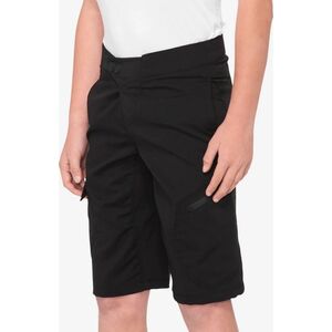 100% Szorty juniorskie 100% RIDECAMP Youth Shorts black roz. 28 (EUR 42) (NEW 2021)