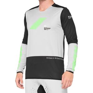 100% Koszulka męska 100% R-CORE X Jersey długi rękaw vapor black roz. XL (NEW 2021)