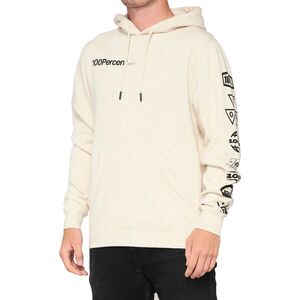 100% Bluza męska 100% SUPER FUTURE Hooded Pullover Sweatshirt Oatmeal Heather roz. XL (NEW)