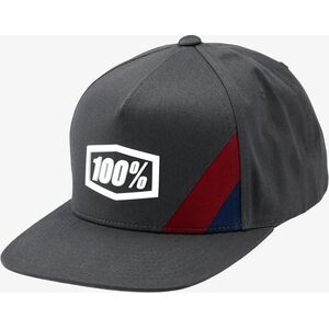 100% Czapka z daszkiem 100% CORNERSTONE Snapback Hat Steel (NEW)