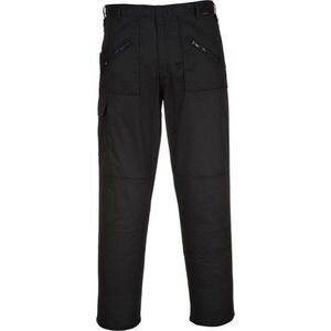 SPODNIE OCHRONNE DO PASA, CZARNE, BOJÓWKI S887BKS SHORT 36