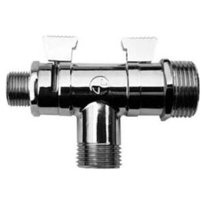 ZAWÓR AQUACER KOMBI PLASTIK 1/2''*3/8''*3/4'