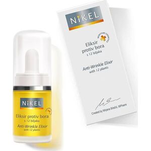 Nikel NIKEL, Przeciwzmarszczkowy Eliksir z 12 roślin INTENSIVE CARE, 15ml