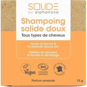ALPHANOVA SOLIDE Alphanova Solide, Szampon do włosów w kostce, 75g
