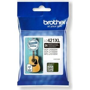 Tusz Brother Brother Ink Cart. LC-421XLBK for DCP-J1050DW, -J1140DW, MFC-J1010DW black LC421XLBK