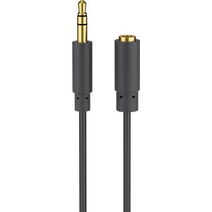 Kabel Goobay Jack 3.5mm - Jack 3.5mm 0.5m czarny (RB97111)