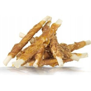 Hau&Miau Pausesnack przysmak dla psa, patyk ze skóry owinięty kurczakiem 1kg