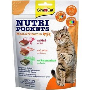 Gimcat Gimcat Nutri Pockets 150g Malt&Wit.