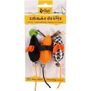 Dingo Dingo Zabawka Kot Myszki Z Salem 3szt.