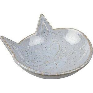 Duvo+ Duvo+ Miska Ceramiczna Dla Kota 175ml Niebieska 14x14x6.5cm