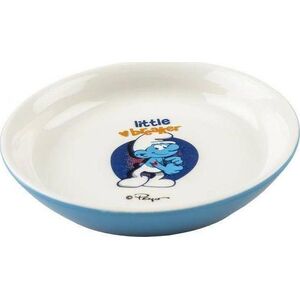 Duvo+ Duvo+ Smerfy Miska Ceramiczna 180ml 14.2x14.2x2.5cm