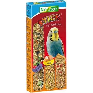 Nestor Nestor Kolba 3 W 1 dla małych papug Porzeczki, Jajka, Biszkopty 130g
