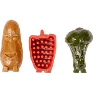 Duvo+ Garden Bites Veggie Friends Large 11cm Duże Warzywka Do Czyszczenia Zębów Op.6 szt.