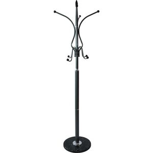 Topeshop WIESZAK NA UBRANIA STOJĄCY PODŁOGOWY MARBLE SZARY