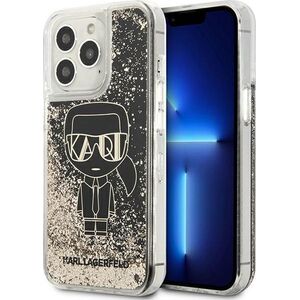 Karl Lagerfeld Karl Lagerfeld KLHCP13XLGGKBK iPhone 13 Pro Max 6,7" czarny/black hardcase Liquid Glitter Gatsby