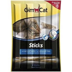 Gimcat GIMCAT STICKS 20g ŁOSOŚ&PSTRĄG 4szt. /24