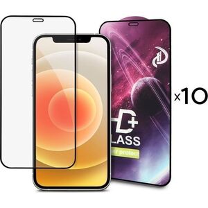 SZKŁO HARTOWANE PREMIUM 9D HD+ MOTO E7i POWER 10SZT CZARNE