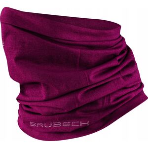 Brubeck KM10360 Komin unisex wełniany śliwkowy S/M