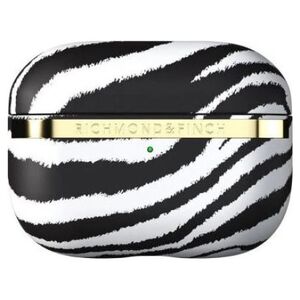 Richmond & Finch Etui ochronne Zebra do AirPods Pro czarno-białe
