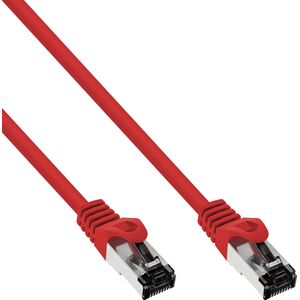 InLine InLine® Patch Cable S/FTP PiMF Cat.8.1 halogen free 2000MHz red 3m