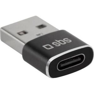 Adapter USB SBS Mobile USB-C - USB Czarny  (JAB-7206189)