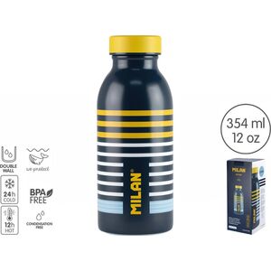 Milan BUTELKA TERMICZNA MILAN SWIMS GRANATOWA 354ML