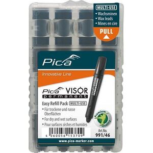 PICA Zest.zapas. wkladow do markera permanen. VISOR, przemyslowego,kolor czarny Pica